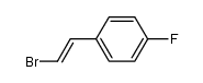 1‐[(E)‐2‐bromoethenyl]‐4‐fluorobenzene Structure