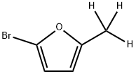 2-Bromo-5-(methyl-d3)-furan Structure