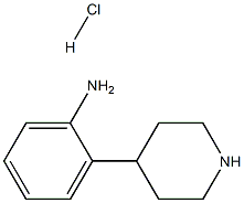 2-(piperidin-4-yl)aniline hydrochloride结构式