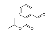 isopropyl 3-formylpyridine-2-carboxylate Structure