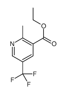 ethyl 2-methyl-5-(trifluoromethyl)pyridine-3-carboxylate Structure