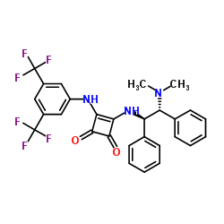 3-[[3,5-bis(trifluoromethyl)phenyl]amino]-4-[[(1R,2R)-2-(dimethylamino)-1,2-diphenylethyl]amino]-3-Cyclobutene-1,2-dione picture