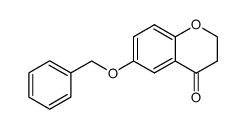 6-benzyloxychroman-4-one结构式