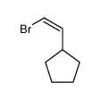 Cyclopentane, (2-bromoethenyl)-, (Z)- (9CI) structure