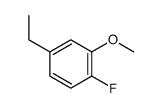 4-ethyl-1-fluoro-2-methoxybenzene结构式