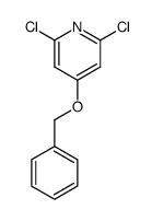 4-(benzyloxy)-2,6-dichloropyridine结构式