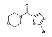 (2-Bromo-5-thiazolyl)-4-Morpholinylmethanone Structure