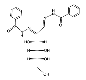 D-arabino-[2]hexosulose bis-benzoylhydrazone Structure