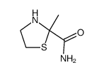 2-Thiazolidinecarboxamide,2-methyl-(8CI,9CI) structure