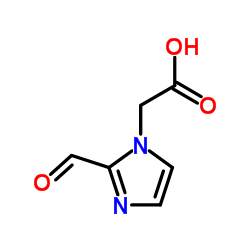 (2-Formyl-1H-imidazol-1-yl)acetic acid结构式
