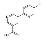 5-(5-fluoropyridin-2-yl)pyridine-3-carboxylic acid结构式