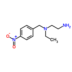 N-Ethyl-N-(4-nitrobenzyl)-1,2-ethanediamine Structure