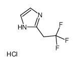 2-(2,2,2-trifluoroethyl)-1H-imidazole,hydrochloride Structure