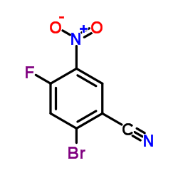 2-Bromo-4-fluoro-5-nitrobenzonitrile图片