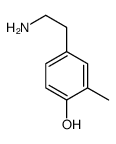 4-(2-aminoethyl)-2-methylphenol Structure