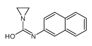 N-naphthalen-2-ylaziridine-1-carboxamide结构式