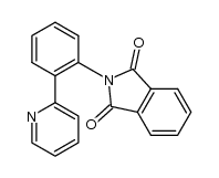 2-(2-(pyridin-2-yl)phenyl)isoindoline-1,3-dione Structure
