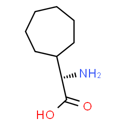 (2S)‐2‐amino‐2‐cycloheptylacetic acid structure