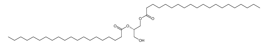 1,2-dieicosanoyl-sn-glycerol结构式