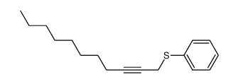 phenyl(undec-2-yn-1-yl)sulfane Structure
