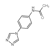 4’-(12,4-三恶唑-4-基)苯乙腈结构式