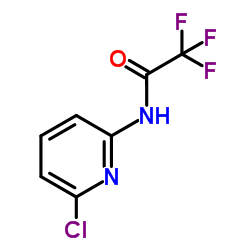 N-(6-Chloro-2-pyridinyl)-2,2,2-trifluoroacetamide Structure