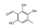 trihydroxy-2,3,6-methyl-4-benzaldehyde Structure