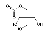 1,3-Propanediol, 2,2-bis(hydroxymethyl)-, 1-nitrate Structure