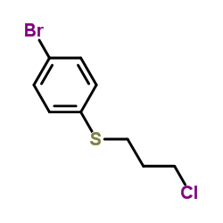 1-Bromo-4-[(3-chloropropyl)sulfanyl]benzene picture