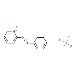 1-Methyl-2-(phenylazo)pyridiniumtetrafluoroborate Structure