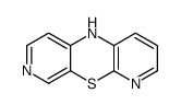 5H-dipyrido[3,2-a:3',2'-e][1,4]thiazine结构式