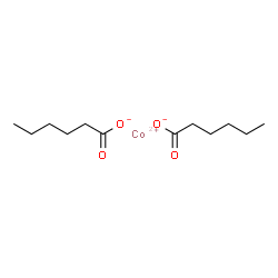 Dihexanoic acid cobalt(II) salt结构式