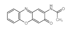 Acetamide,N-(3-oxo-3H-phenoxazin-2-yl)- structure