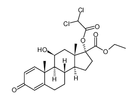 etiprednol dicloacetate Structure