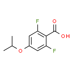 2,6-Difluoro-4-isopropoxybenzoic acid结构式