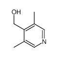 (3,5-二甲基吡啶-4-基)甲醇结构式