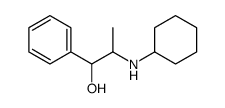 α-[1-(Cyclohexylamino)ethyl]benzyl alcohol结构式