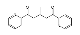 3-methyl-1,5-di(pyridin-2-yl)pentane-1,5-dione结构式