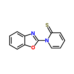 2(1H)-Pyridinethione,1-(2-benzoxazolyl)-结构式