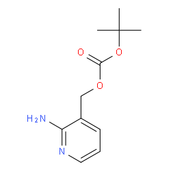 (2-Aminopyridin-3-yl)methyl tert-butyl carbonate Structure