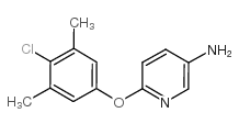 6-(4-chloro-3,5-dimethylphenoxy)pyridin-3-amine Structure
