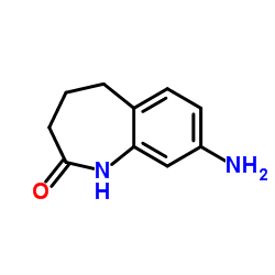 8-Amino-4,5-dihydro-1H-benzo[b]azepin-2(3H)-one structure