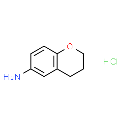 苯并二氢吡喃-6-胺盐酸盐结构式