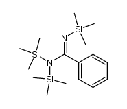 N,N,N'-tris(trimethylsilyl)benzimidamide Structure
