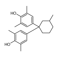 4-[1-(4-hydroxy-3,5-dimethylphenyl)-3-methylcyclohexyl]-2,6-dimethylphenol Structure
