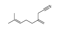 7-methyl-3-methylideneoct-6-enenitrile结构式