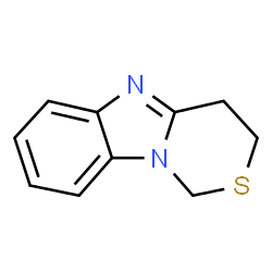 1H-[1,3]Thiazino[3,4-a]benzimidazole,3,4-dihydro-(9CI)结构式