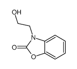 3-(2-Hydroxyethyl)benzoxazol-2(3H)-one结构式