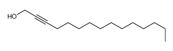 2-Pentadecyn-1-ol Structure