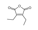 2,3-DIETHYLMALEIC ANHYDRIDE structure